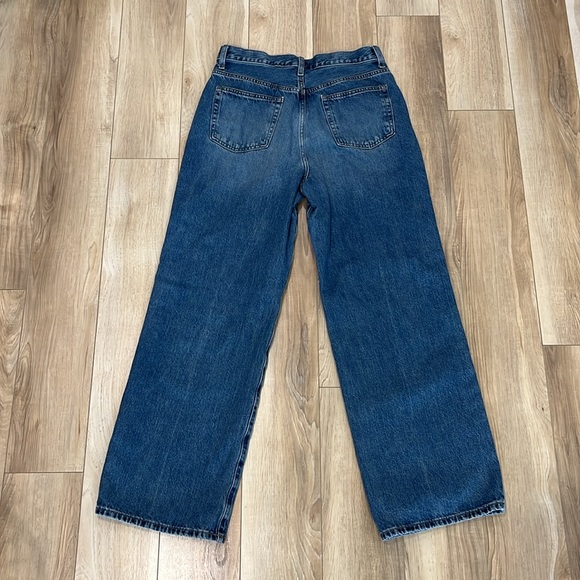 Uniqlo wide strait leg jeans - Picture 2 of 4